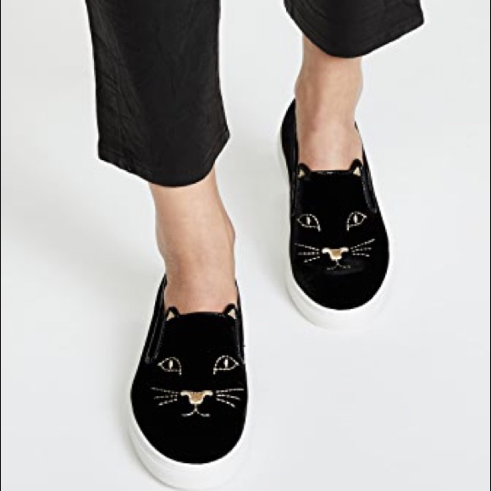 Charlotte Olympia Kitty Slip On Sneakers - Picture 4 of 5
